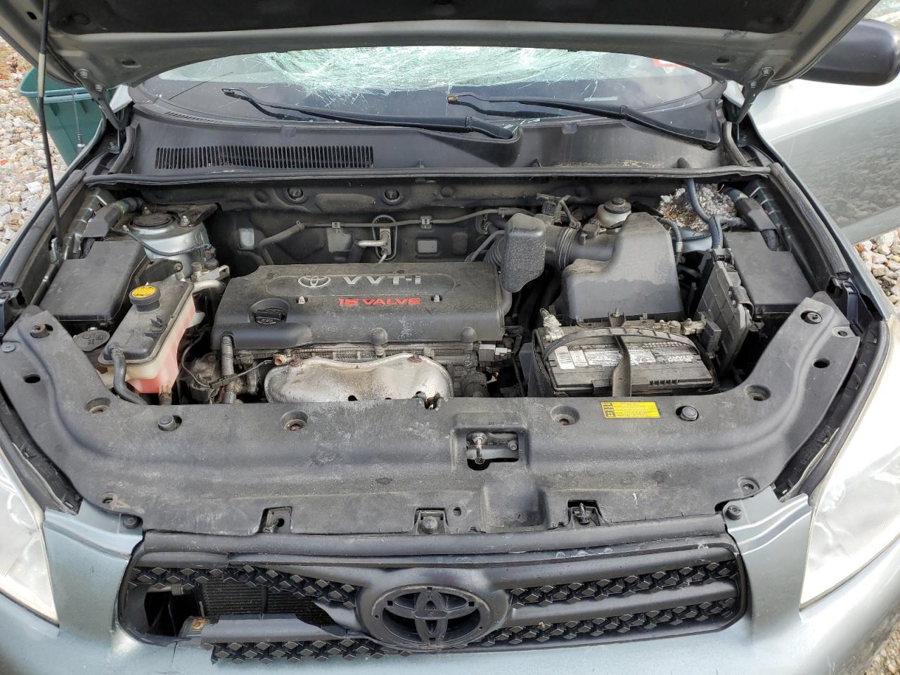 2007 Toyota RAV 4 VIN JTMBD33V475070555 Copart auction photo, rollover damage thumbnail 14