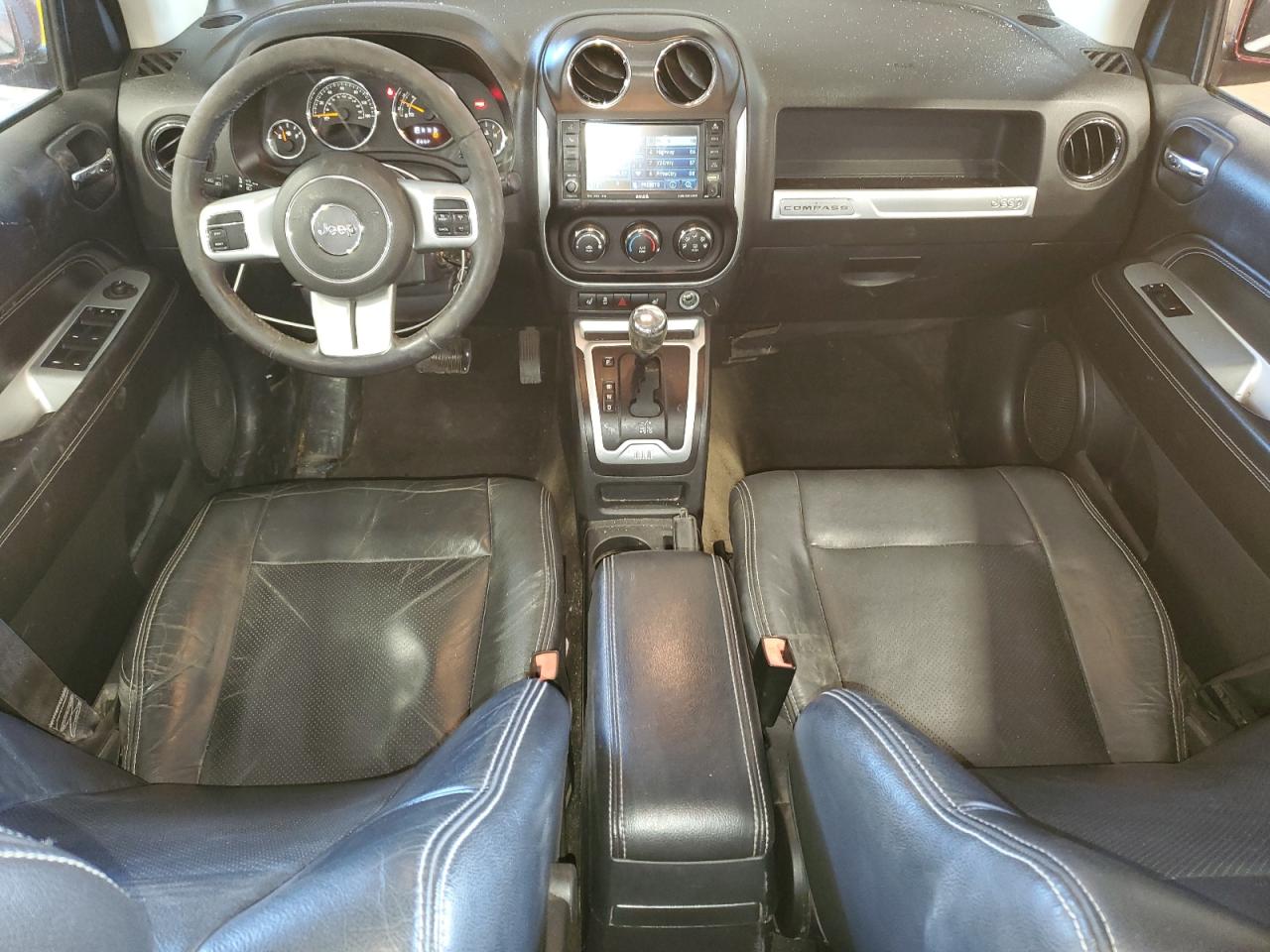 2015 Jeep Compass VIN 1C4NJDEB1FD304198 Copart auction photo, vandalism / front end damage thumbnail 8