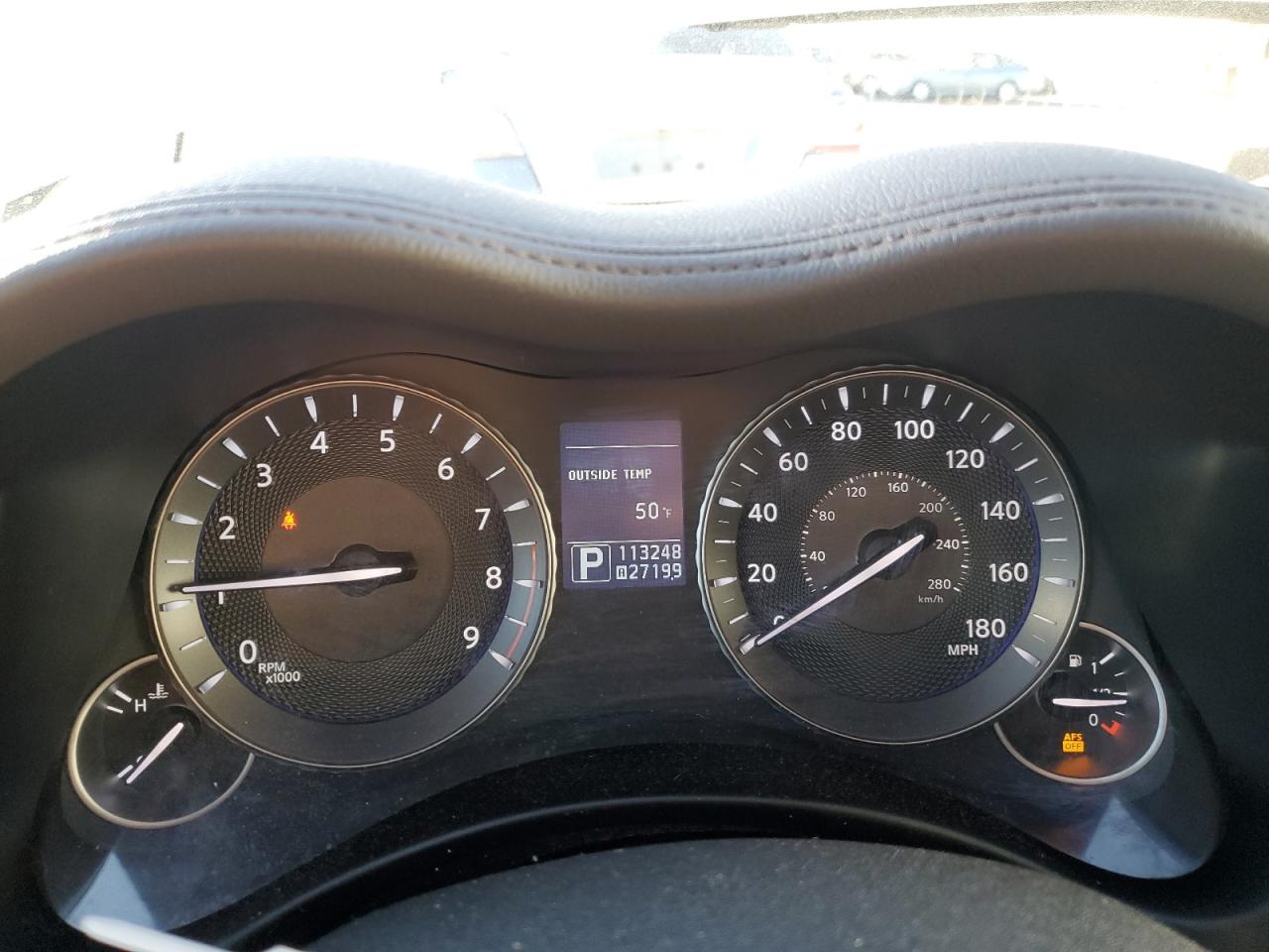 2011 Infiniti M VIN JN1BY1AR8BM374388 Copart auction photo, front end damage thumbnail 9