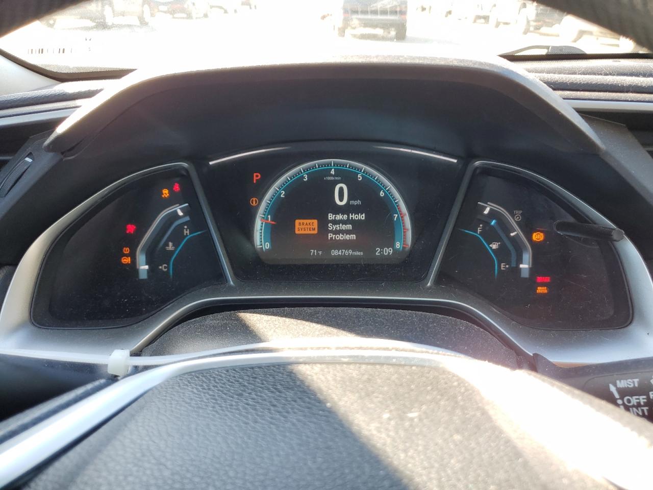 2018 Honda Civic VIN 19XFC2F78JE015761 Copart auction photo, front end / minor dent/scratches damage thumbnail 9