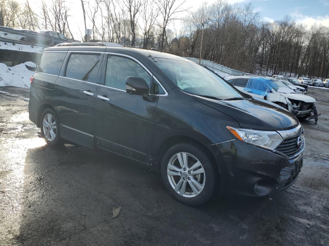 2015 Nissan Quest VIN JN8AE2KP9F9130783 Copart auction photo, front end / minor dent/scratches damage thumbnail 4