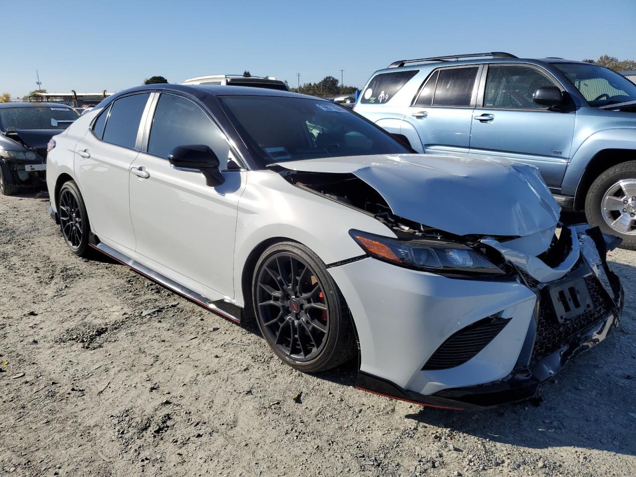2021 Toyota Camry VIN 4T1KZ1AKXMU058017 Copart auction photo, front end damage thumbnail 4