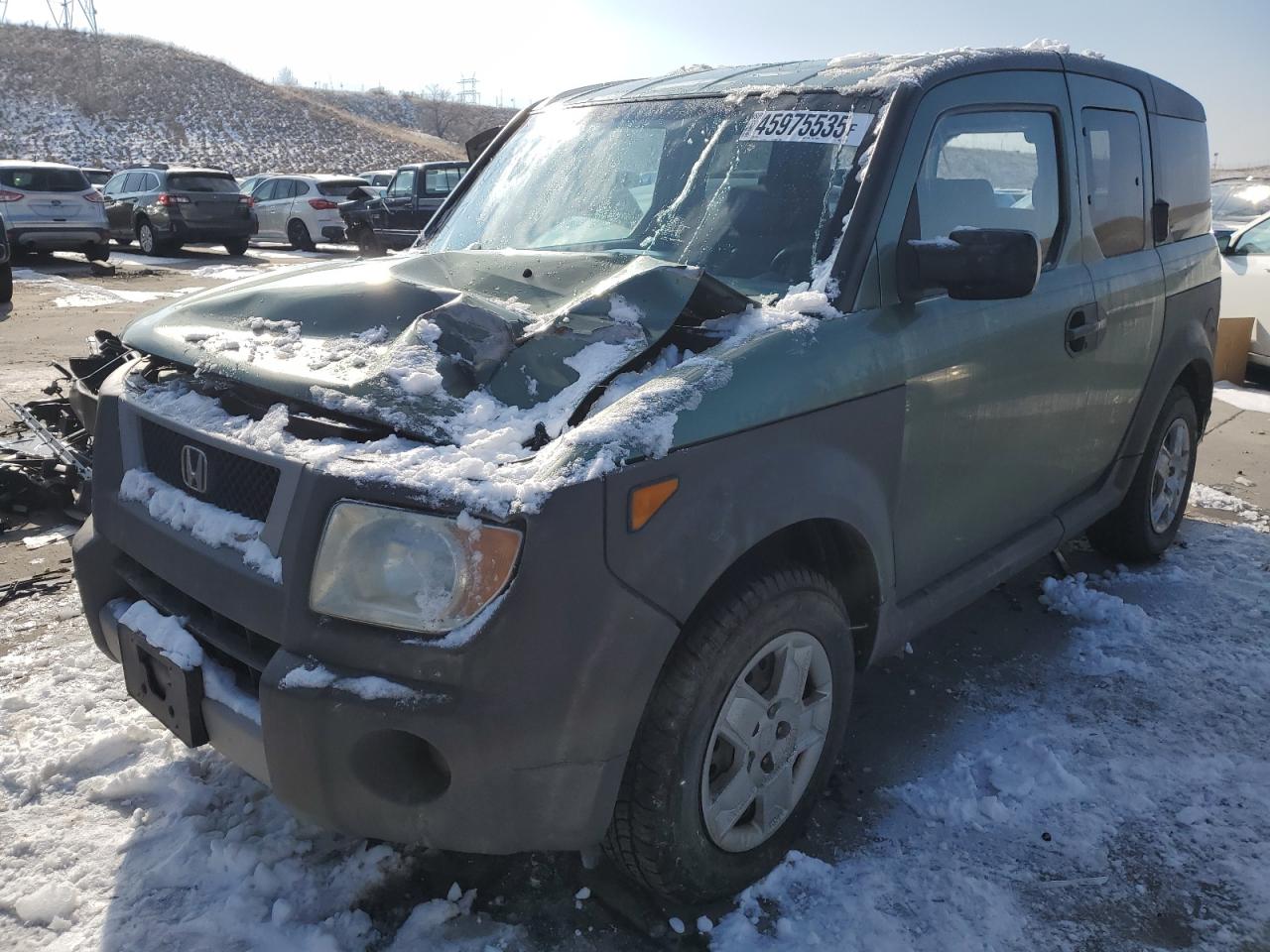 2005 Honda Element VIN 5J6YH28325L017470