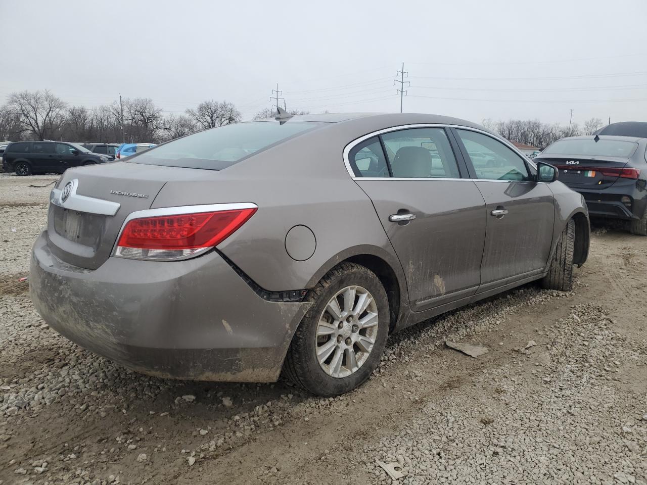 2010 Buick LaCrosse VIN 1G4GJ5EG1AF210308 Copart auction photo, front end damage thumbnail 3