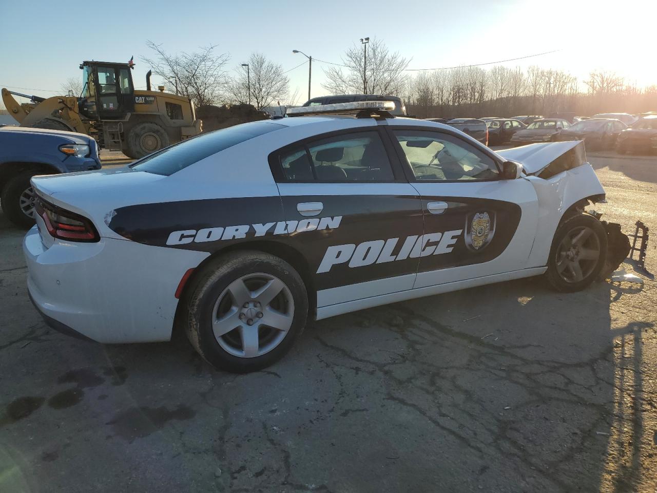 2018 Dodge Charger VIN 2C3CDXAG5JH147910 Copart auction photo, front end damage thumbnail 3