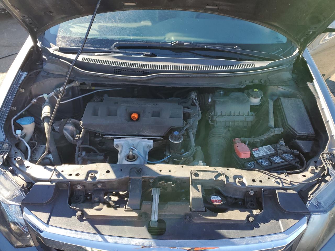 2012 Honda Civic VIN 19XFB2F93CE051932 Copart auction photo, side / all over damage thumbnail 11