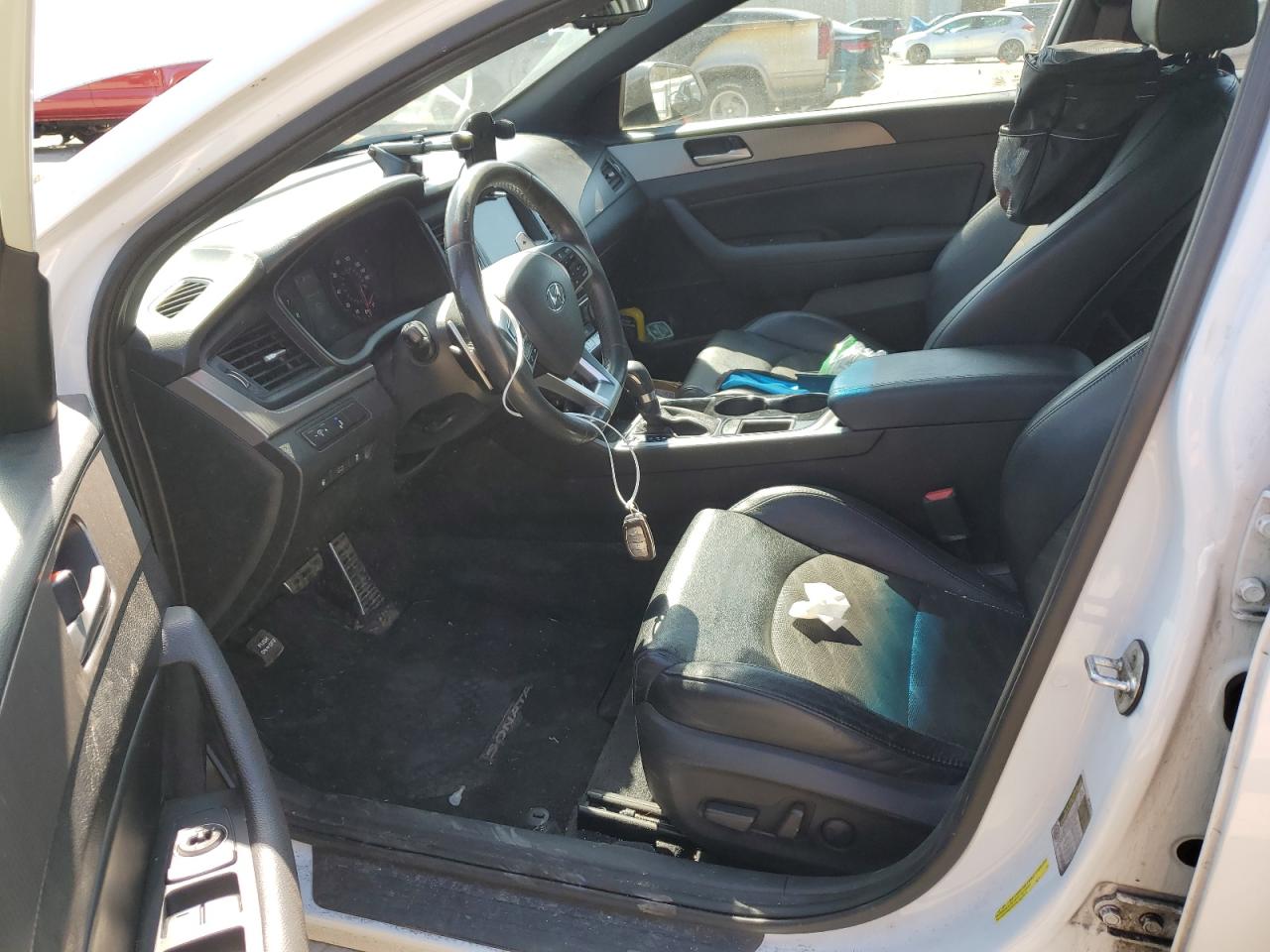 2019 Hyundai Sonata VIN 5NPE34AF2KH740856 Copart auction photo, front end / minor dent/scratches damage thumbnail 7