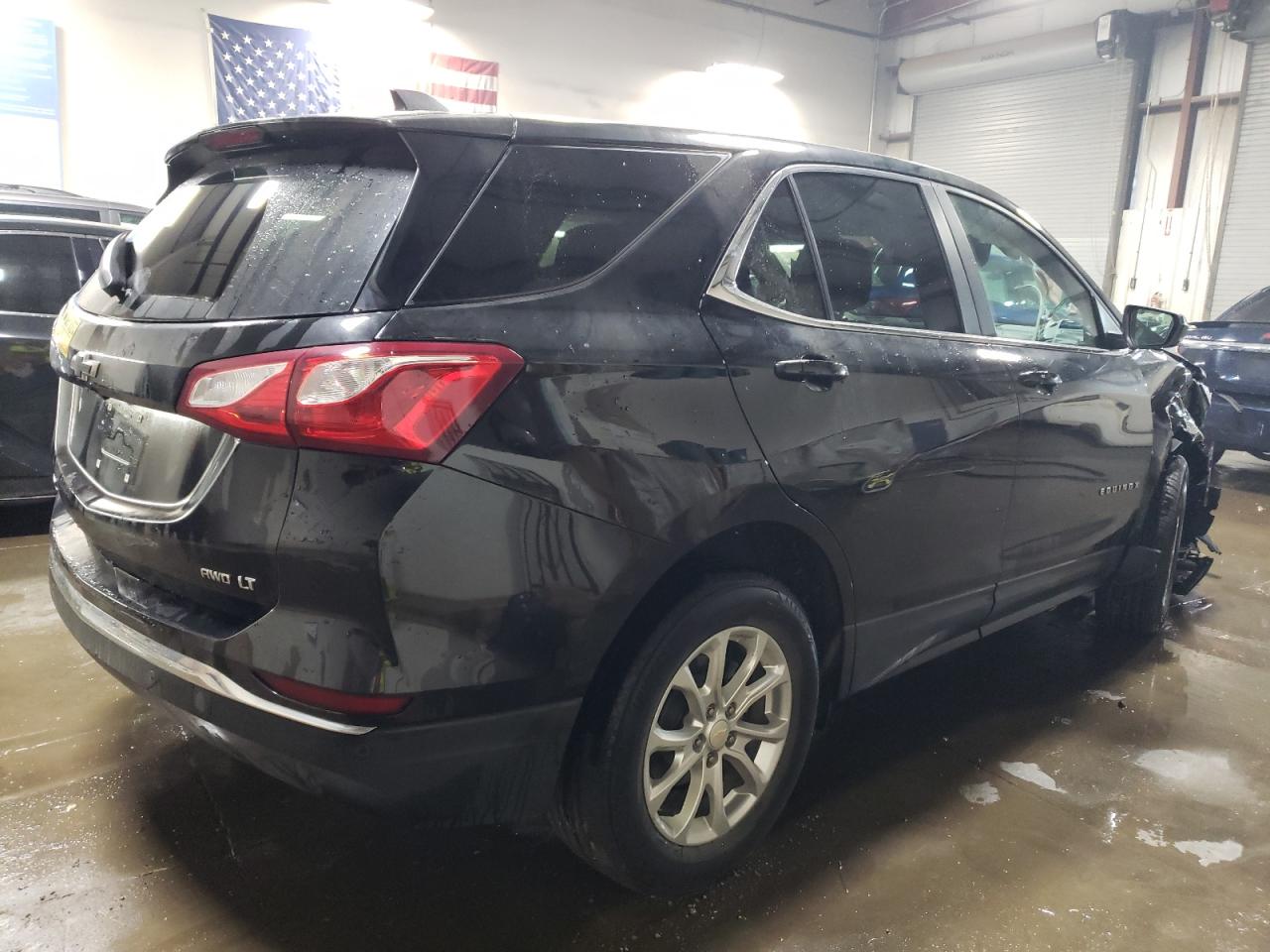2021 Chevrolet Equinox VIN 3GNAXUEV7ML377159 Copart auction photo, rollover damage thumbnail 3