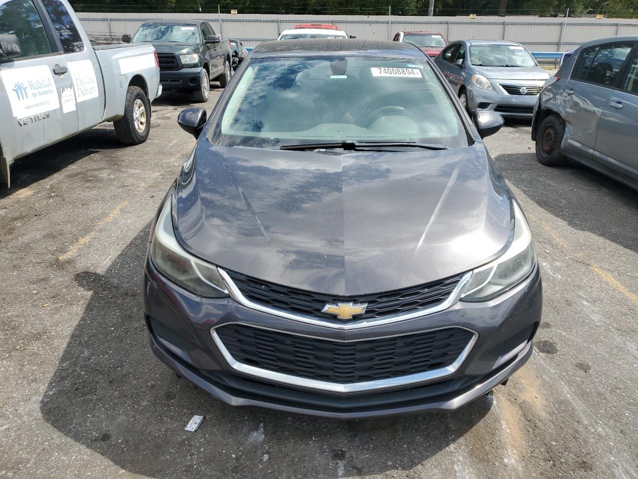 2017 Chevrolet Cruze VIN 1G1BE5SM4H7109306 Copart auction photo, rear end damage thumbnail 5