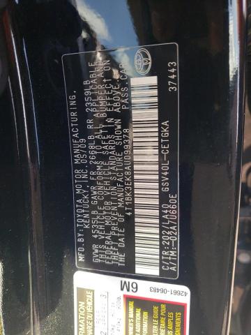 2010 Toyota Camry VIN 4T1BK3EK8AU099378 Copart auction photo, front end damage thumbnail 12