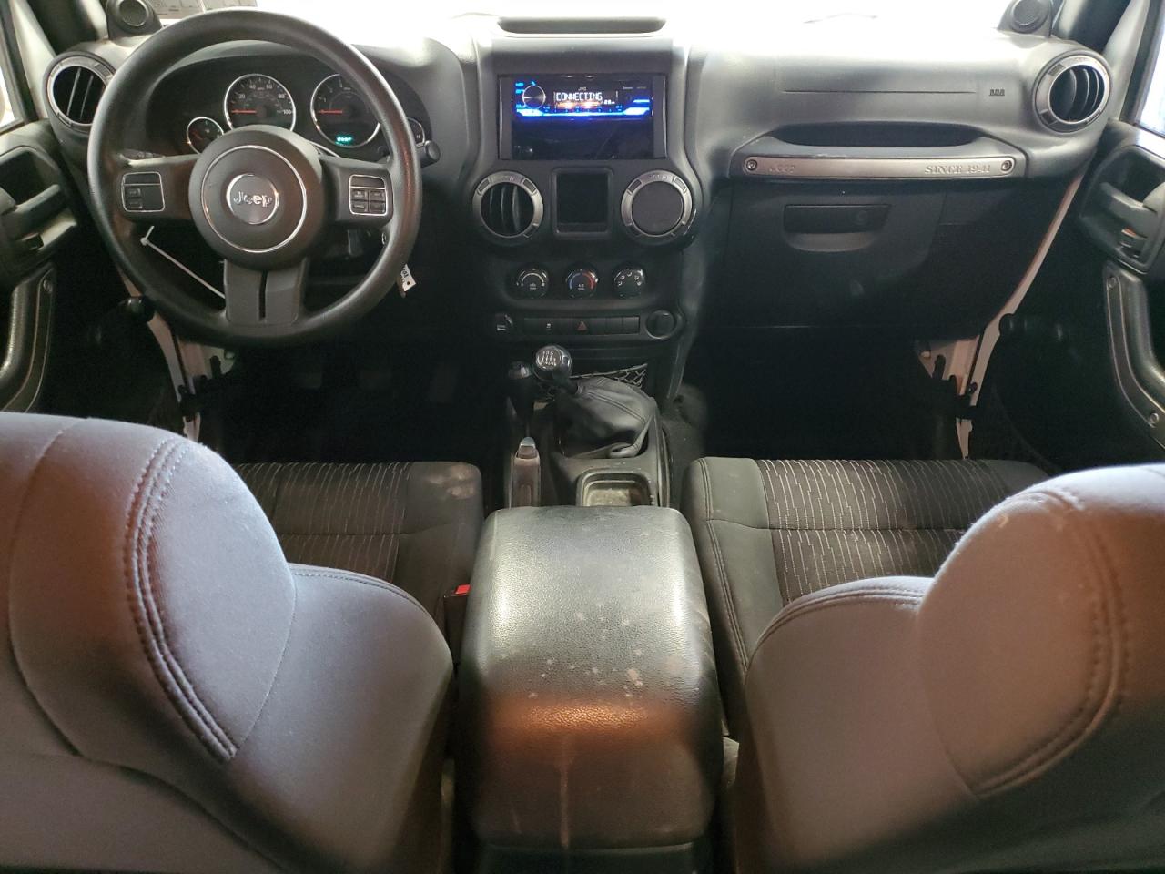 2012 Jeep Wrangler VIN 1C4BJWDG1CL176560 Copart auction photo, front end damage thumbnail 8