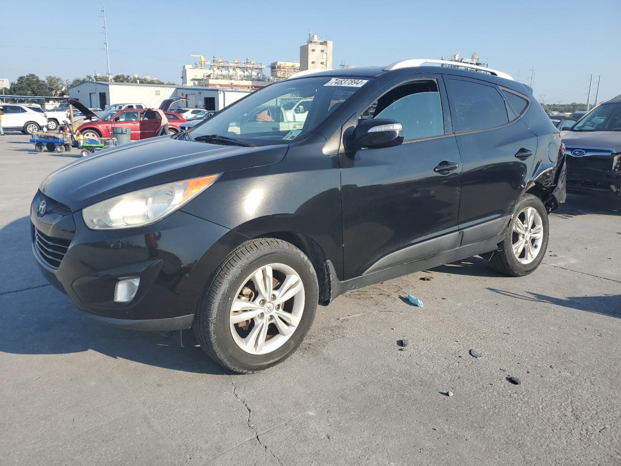 2013 Hyundai Tucson VIN KM8JU3AC7DU562295