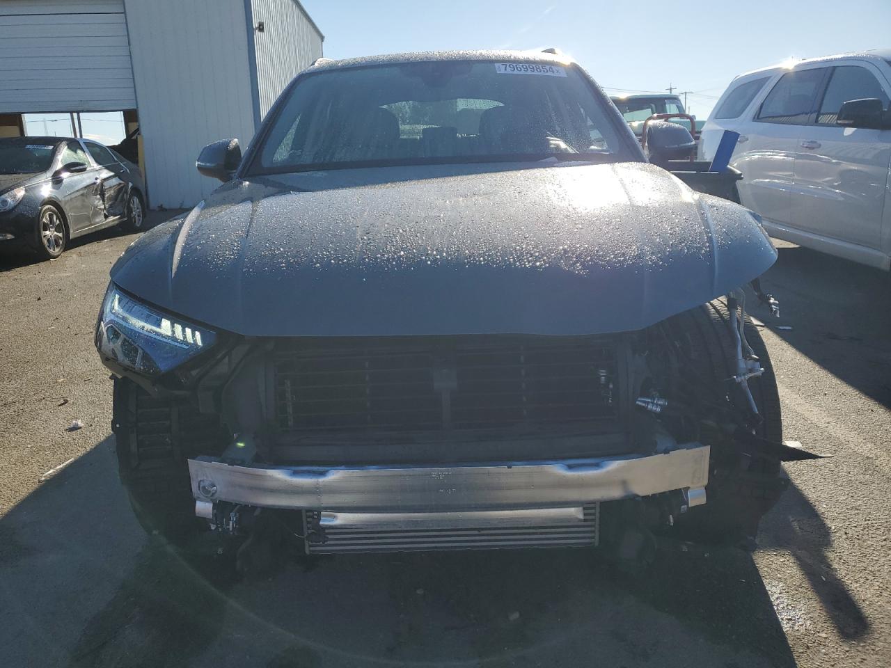 2023 Audi Q5 VIN WA1FAAFY0P2141069 Copart auction photo, front end damage thumbnail 5