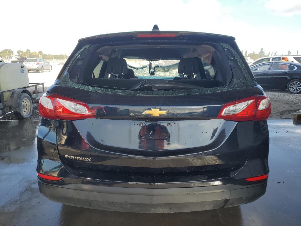 2020 Chevrolet Equinox VIN 3GNAXHEV0LS634190 Copart auction photo, rollover damage thumbnail 6