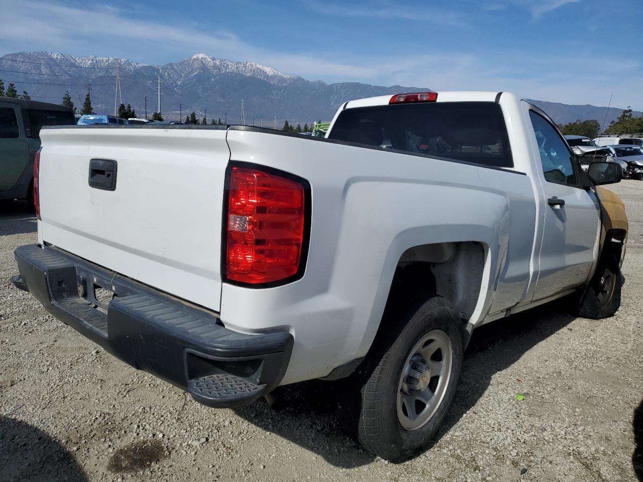 2017 Chevrolet Silverado VIN 1GCNCNEH5HZ125625 Copart auction photo, burn - engine damage thumbnail 3