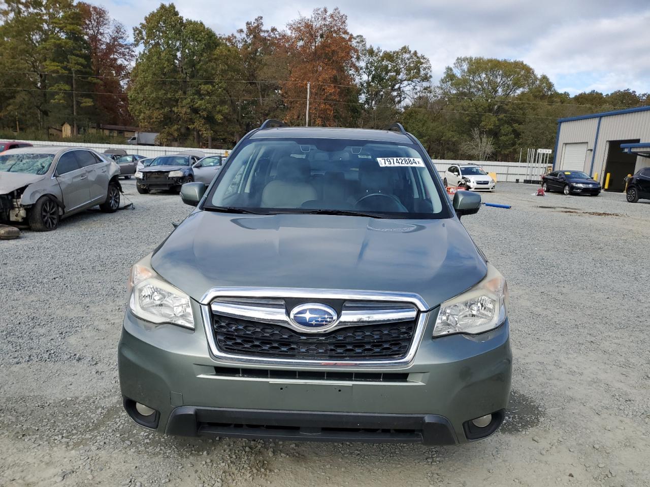 2015 Subaru Forester VIN JF2SJAWC6FH595722 Copart auction photo, rear end damage thumbnail 5