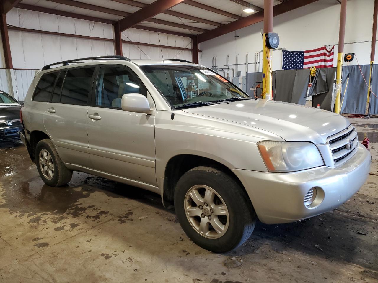 2001 Toyota Highlander VIN JTEHD21A810009567 Copart auction photo, rear end damage thumbnail 4