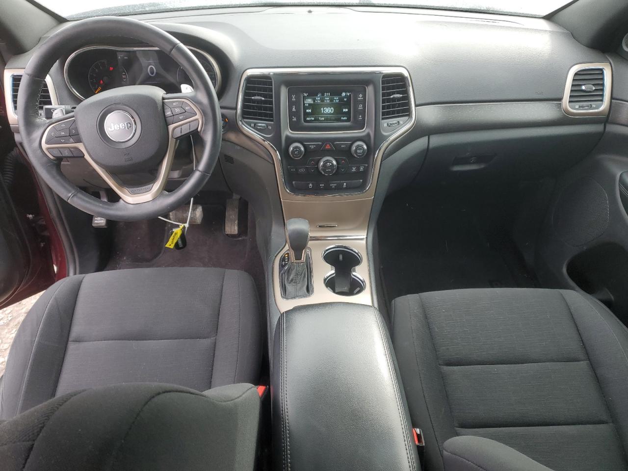 2016 Jeep Grand Cherokee VIN 1C4RJFAG3GC333420 Copart auction photo, front end damage thumbnail 8
