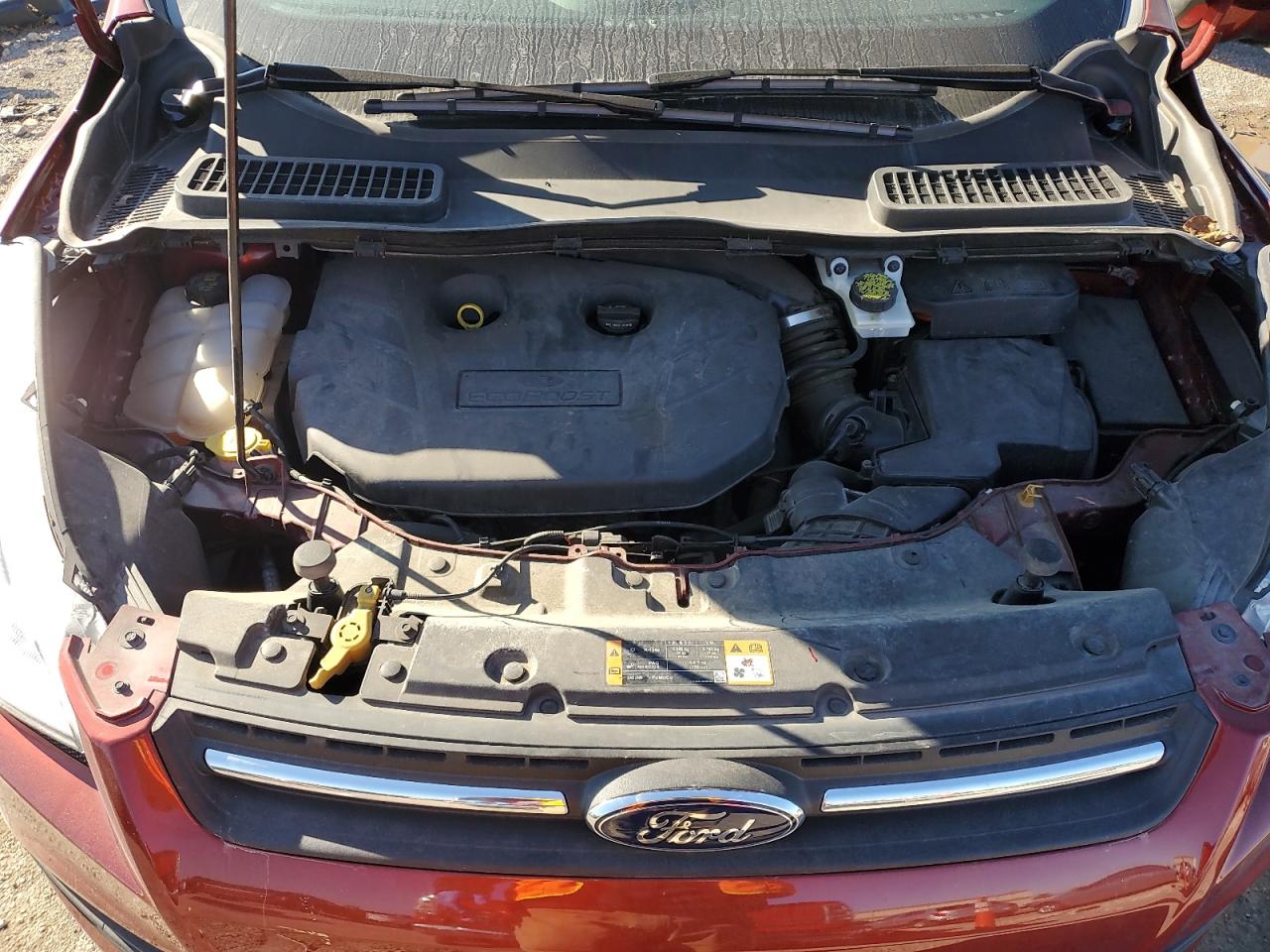 2016 Ford Escape VIN 1FMCU9G90GUB98085 Copart auction photo, rear end damage thumbnail 12