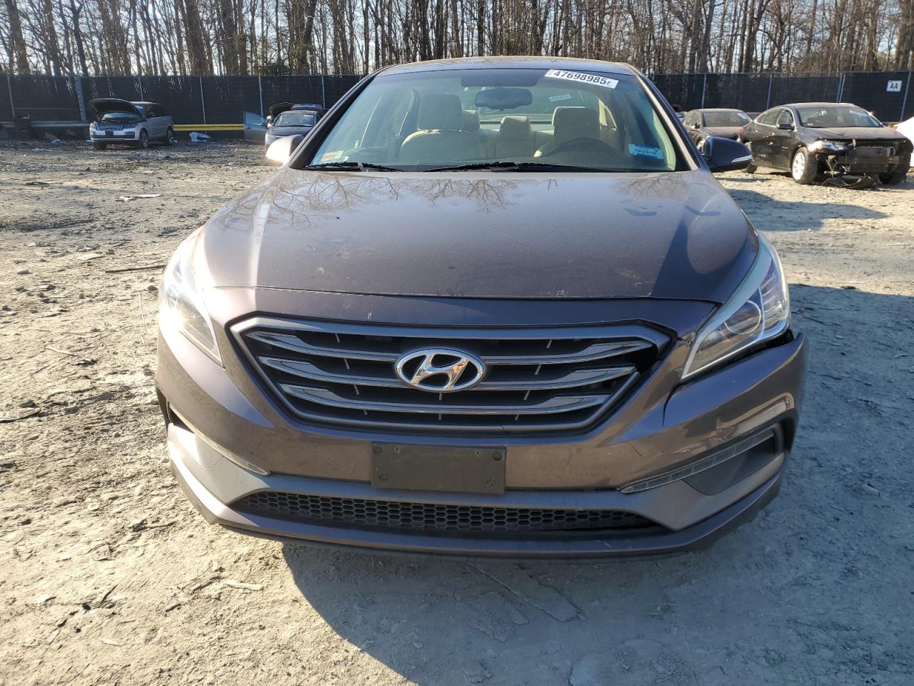 2017 Hyundai Sonata VIN 5NPE34AF8HH510344 Copart auction photo, front end damage thumbnail 5