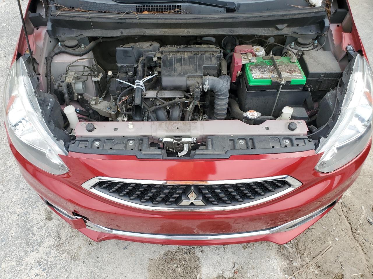 2019 Mitsubishi Mirage VIN ML32A3HJXKH013978 Copart auction photo, water/flood damage thumbnail 11