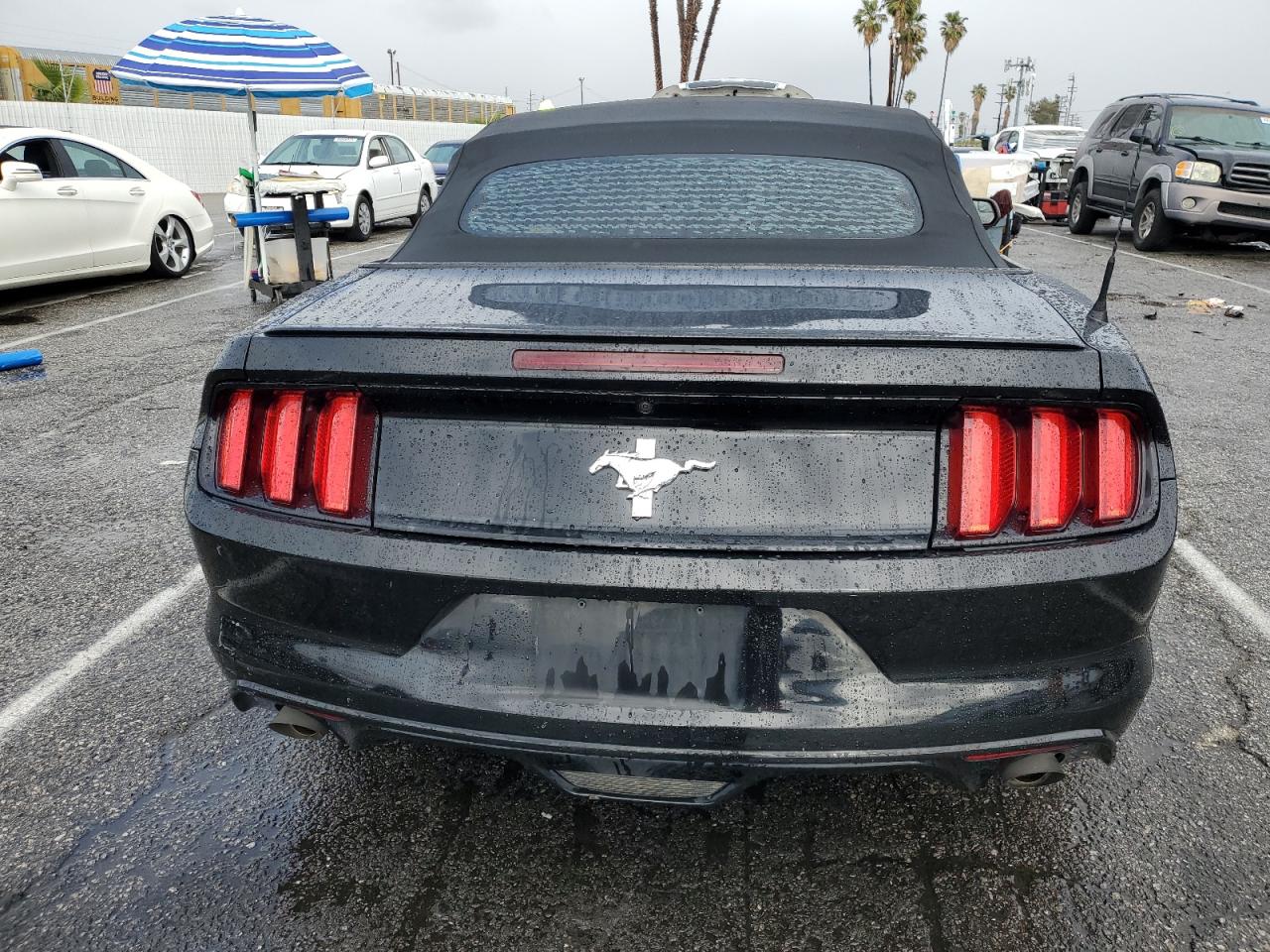 2015 Ford Mustang VIN 1FATP8EM4F5427380 Copart auction photo, front end / side damage thumbnail 6
