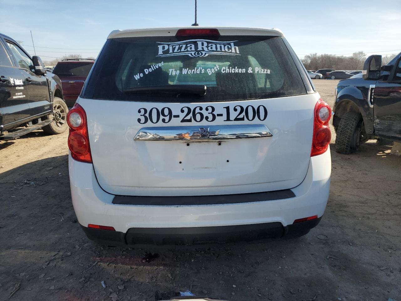 2015 Chevrolet Equinox VIN 2GNFLEEK2F6148151 Copart auction photo, front end damage thumbnail 6