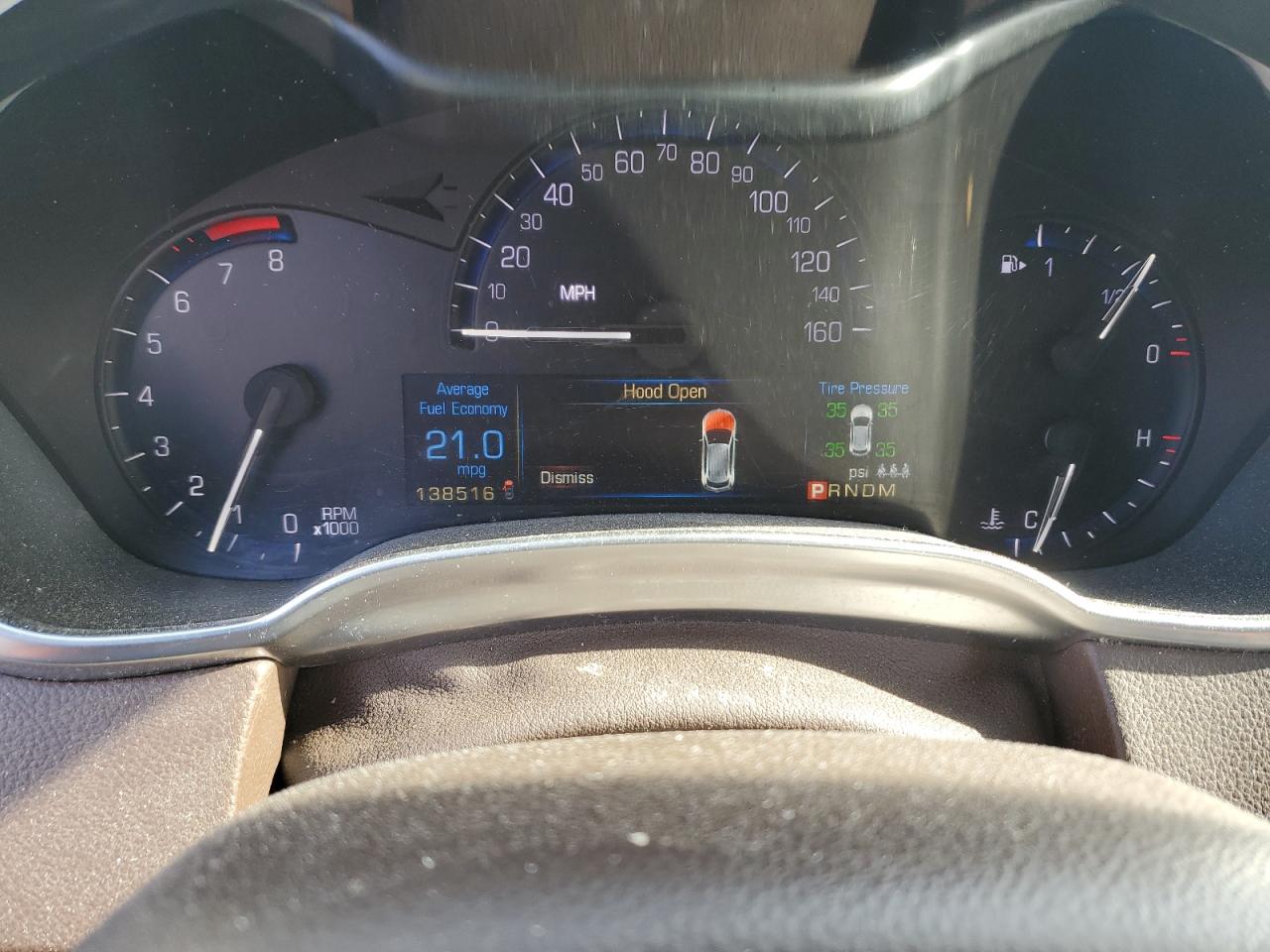 2016 Cadillac SRX VIN 3GYFNEE35GS533843 Copart auction photo, front end damage thumbnail 9