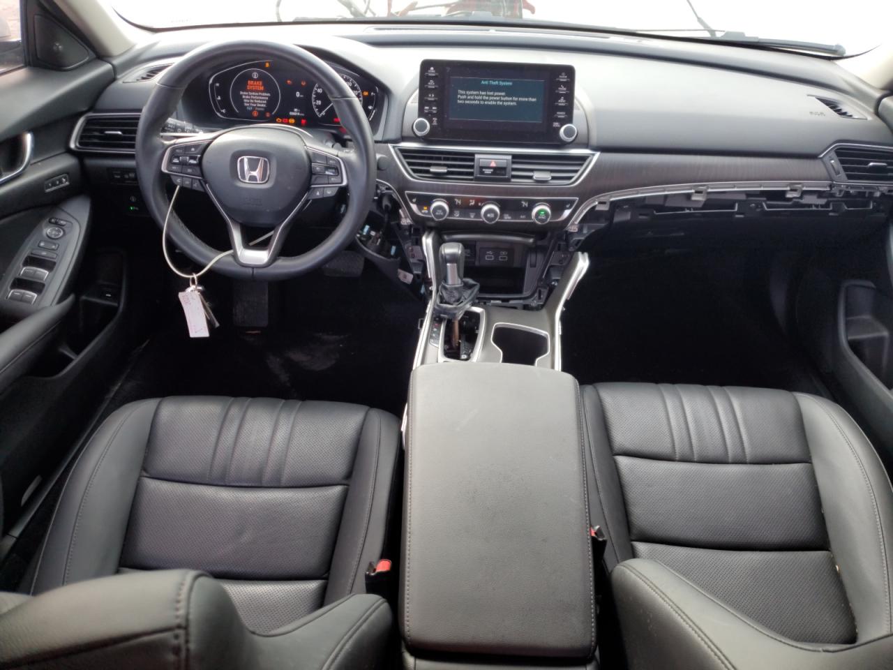 2022 Honda Accord VIN 1HGCV1F55NA055067 Copart auction photo, water/flood damage thumbnail 8