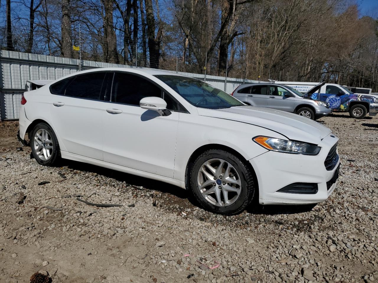 2016 Ford Fusion VIN 3FA6P0H74GR187279 Copart auction photo, front end / rear end damage thumbnail 4