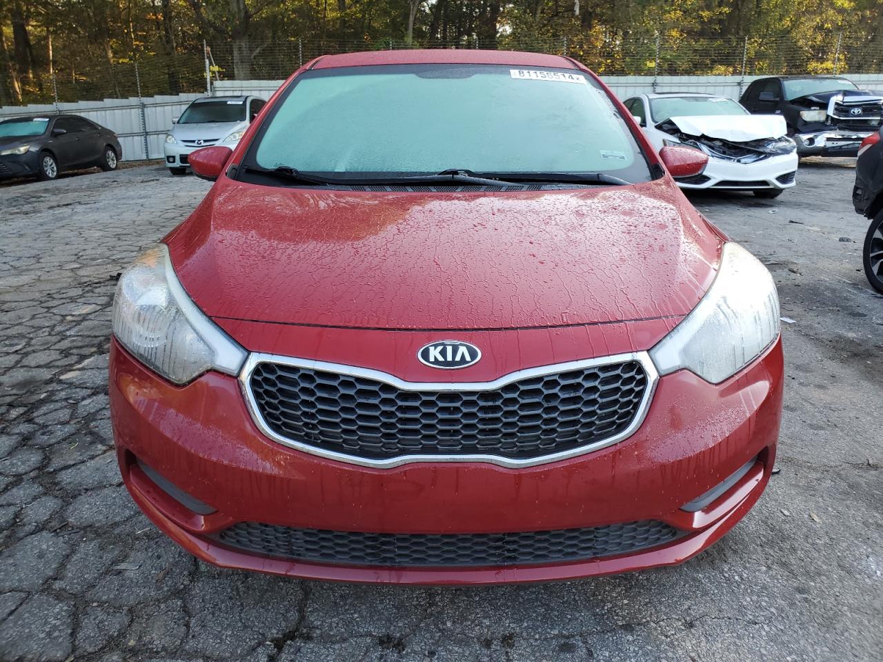2016 KIA Forte VIN KNAFK4A66G5564325 Copart auction photo, rear end damage thumbnail 5