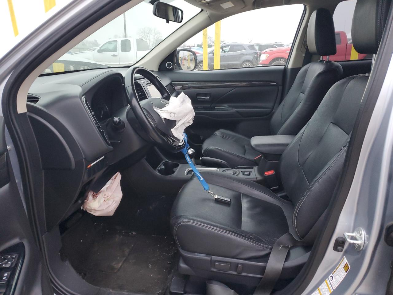 2016 Mitsubishi Outlander VIN JA4AD3A38GZ001318 Copart auction photo, front end / mechanical damage thumbnail 7