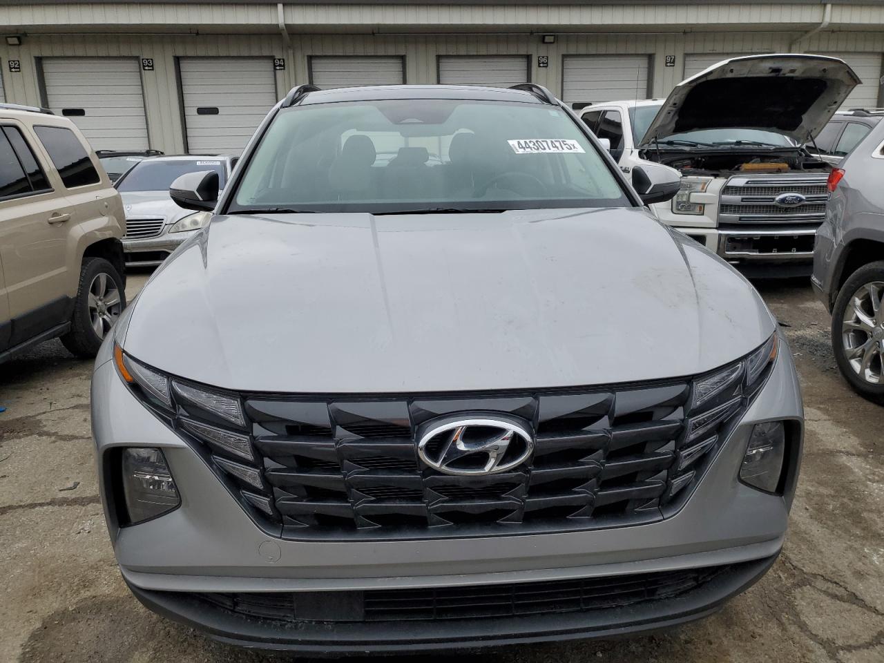 2024 Hyundai Tucson VIN KM8JCCD14RU203975 Copart auction photo, rear end damage thumbnail 5