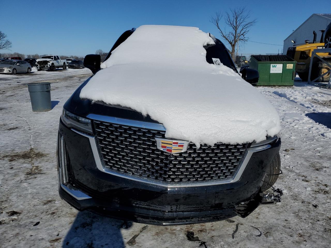 2021 Cadillac Escalade VIN 1GYS4CKL6MR486671 Copart auction photo, front end / minor dent/scratches damage thumbnail 5