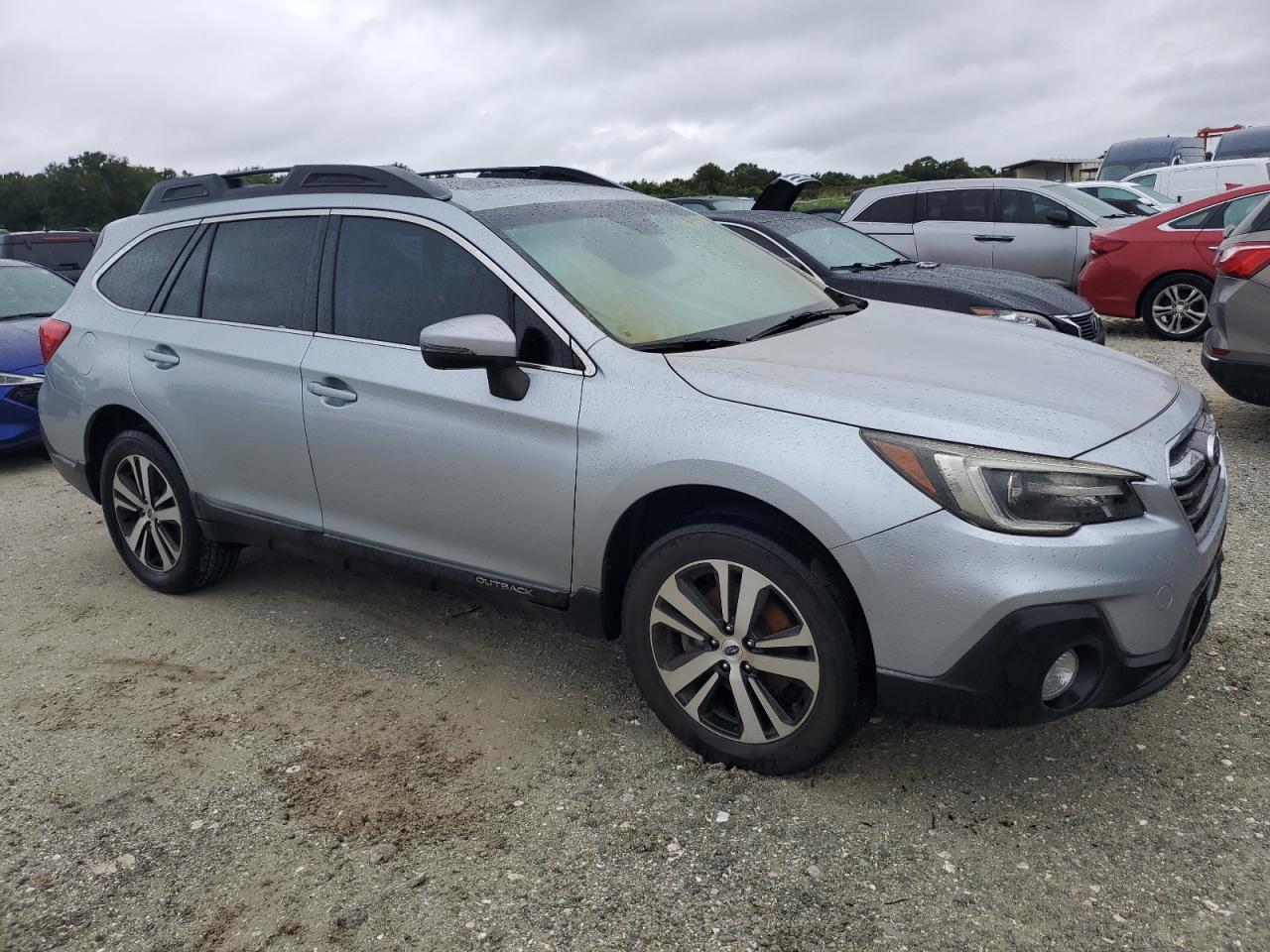 2018 Subaru Outback VIN 4S4BSANC8J3302420 Copart auction photo, water/flood damage thumbnail 4