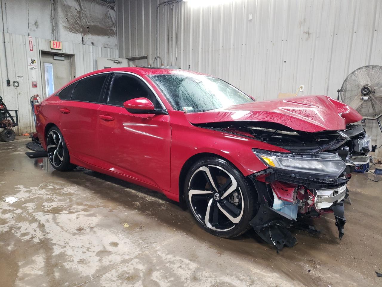 2020 Honda Accord VIN 1HGCV2F39LA019156 Copart auction photo, front end damage thumbnail 4