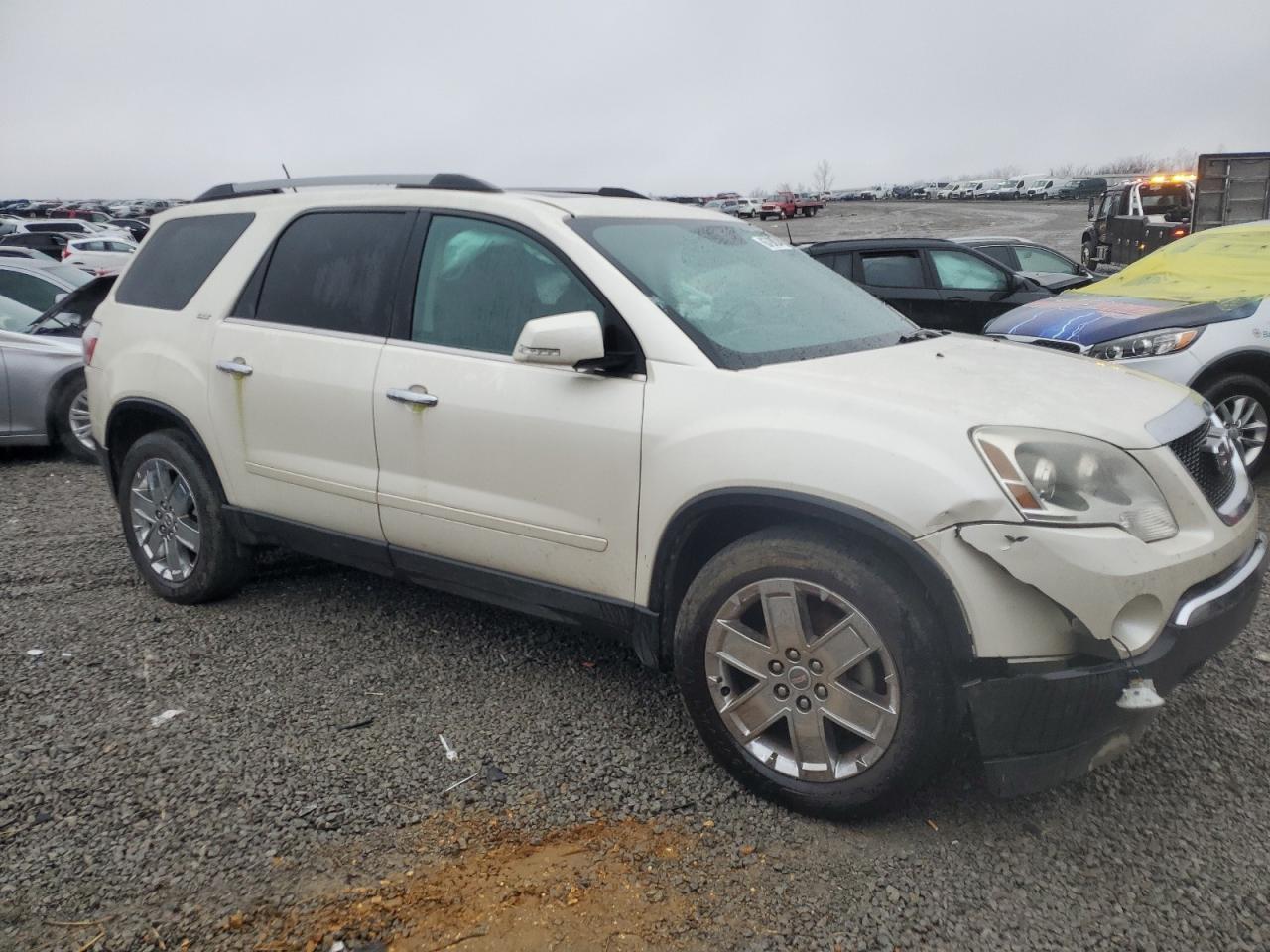 2011 GMC Acadia VIN 1GKKRRED0BJ103063 Copart auction photo, front end damage thumbnail 4