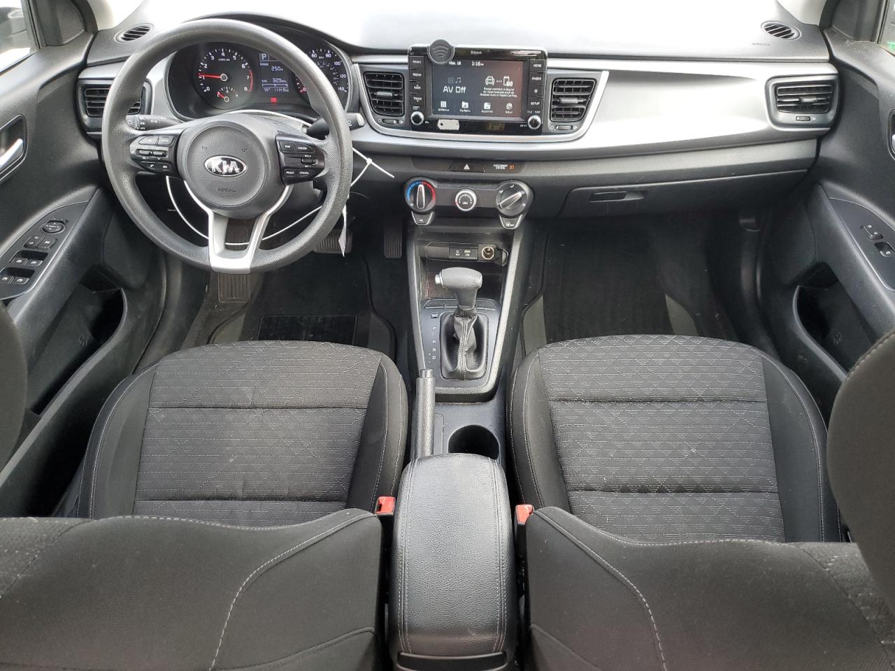 2019 KIA Rio VIN 3KPA24AB1KE178676 Copart auction photo, rear end damage thumbnail 8