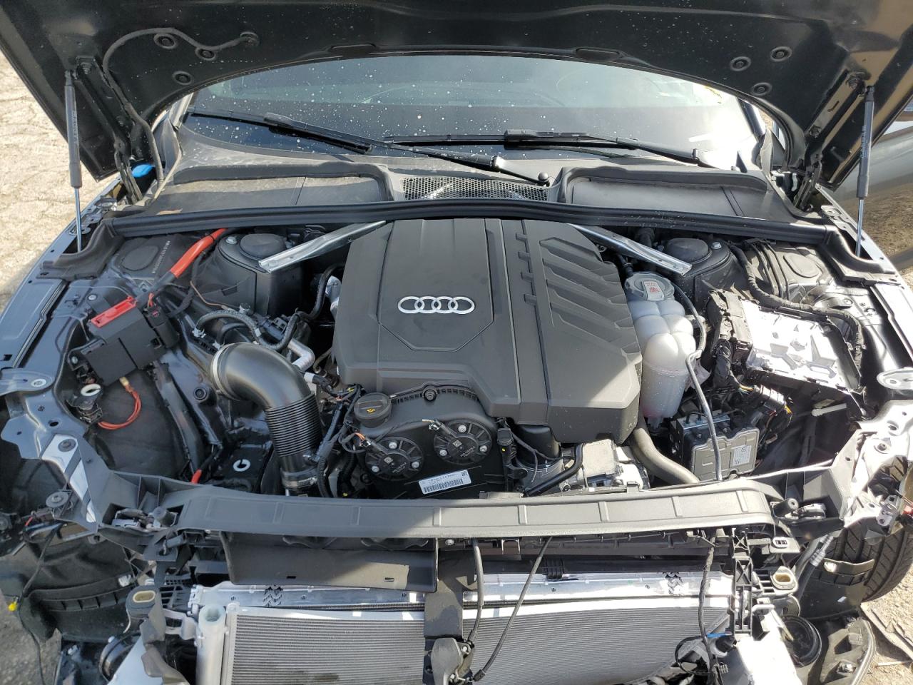 2024 Audi A5 VIN WAUFACF54RA118780 Copart auction photo, front end damage thumbnail 12