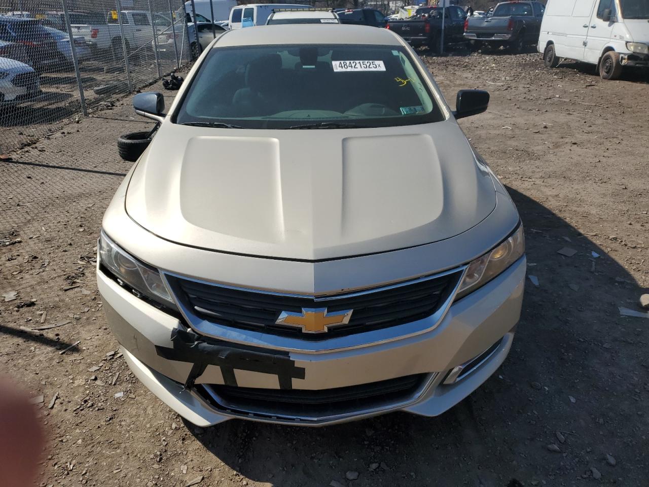2014 Chevrolet Impala VIN 2G11Y5SL0E9203493 Copart auction photo, front end / rear end damage thumbnail 5