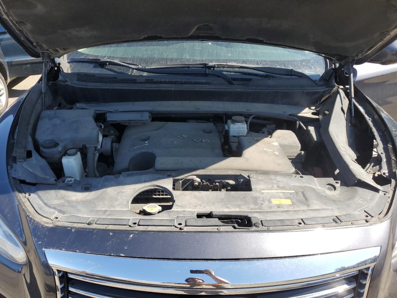 2013 Infiniti JX VIN 5N1AL0MM9DC318840 Copart auction photo, front end damage thumbnail 12