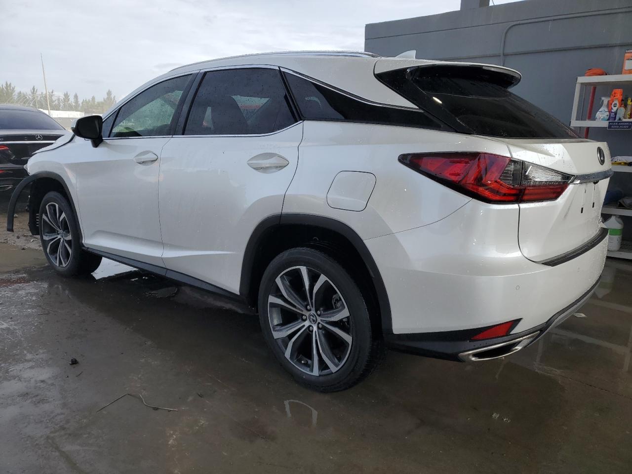 2022 Lexus RX VIN 2T2HZMAA9NC255665 Copart auction photo, front end / minor dent/scratches damage thumbnail 2
