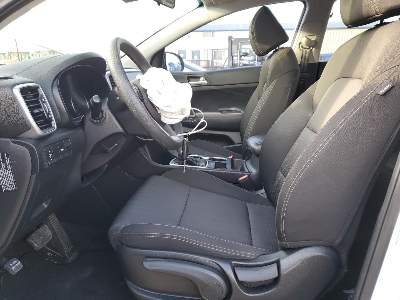 2020 KIA Sportage VIN KNDPM3AC3L7834045 Copart auction photo, front end / side damage thumbnail 7