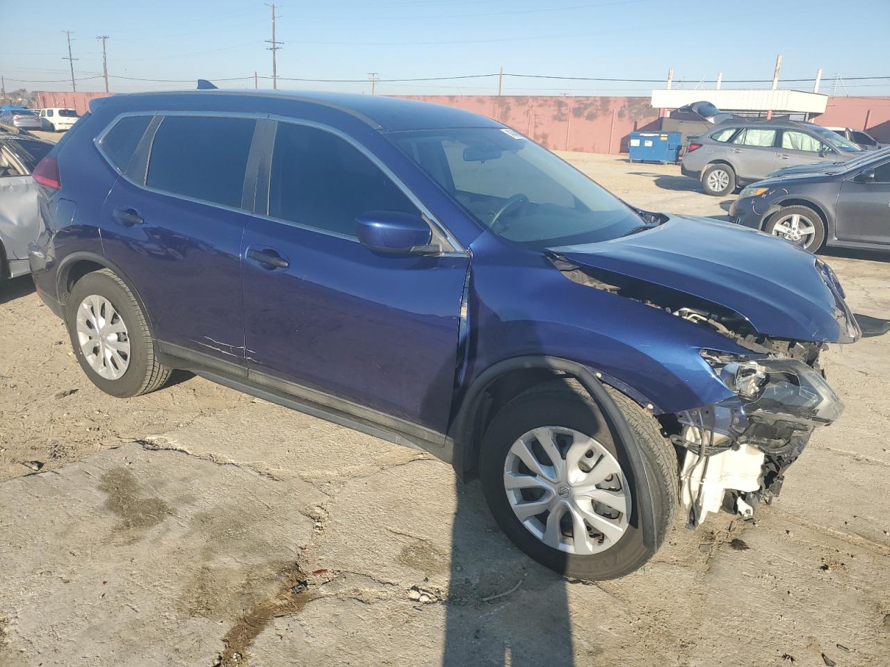 2017 Nissan Rogue VIN 5N1AT2MT1HC780110 Copart auction photo, front end damage thumbnail 4