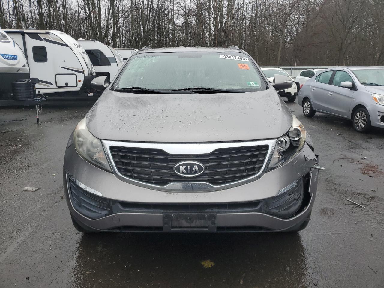 2012 KIA Sportage VIN KNDPB3A22C7324220 Copart auction photo, rear end / front end damage thumbnail 5