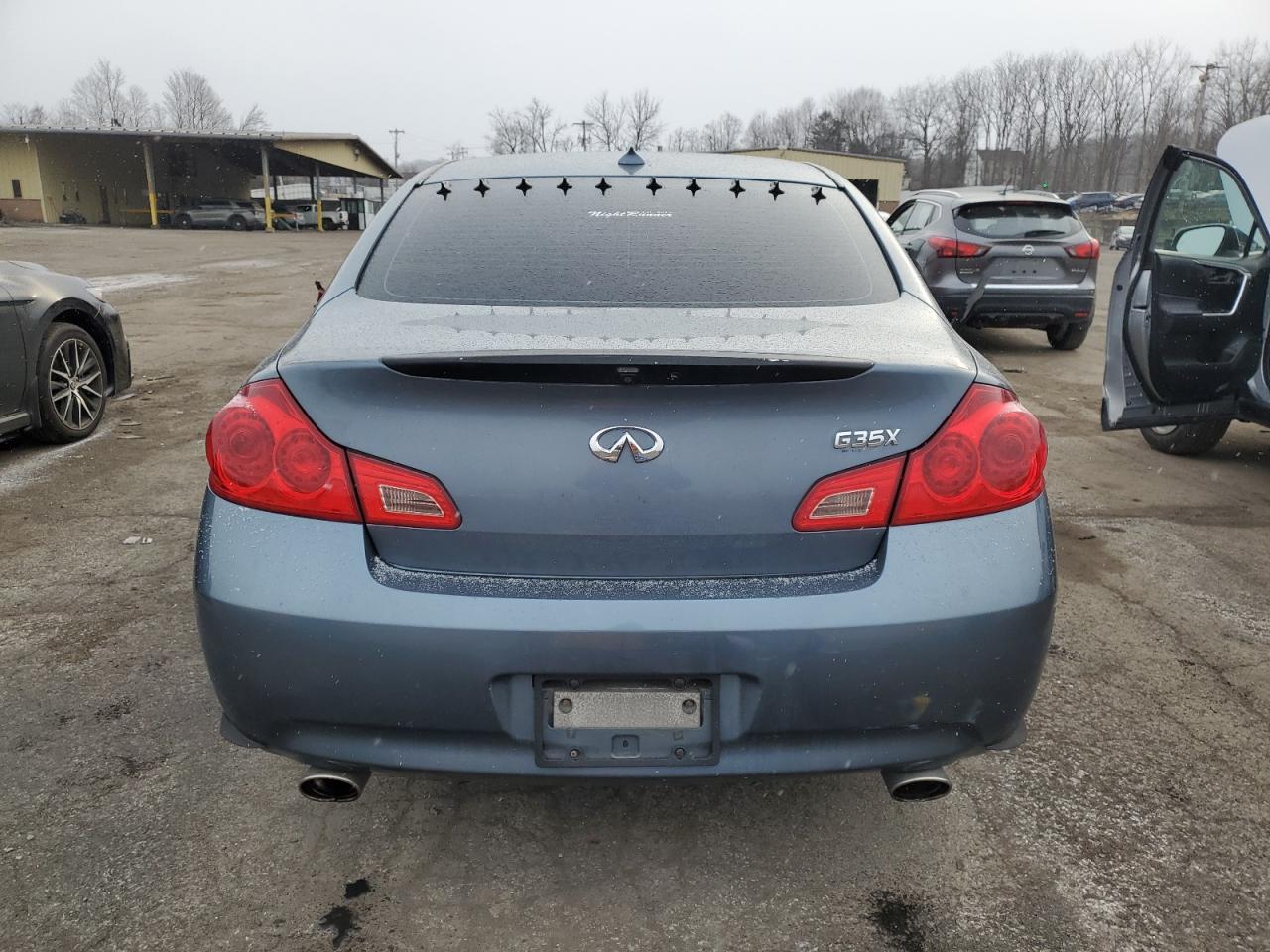 2008 Infiniti G VIN JNKBV61F78M279949 Copart auction photo, rear end / minor dent/scratches damage thumbnail 6