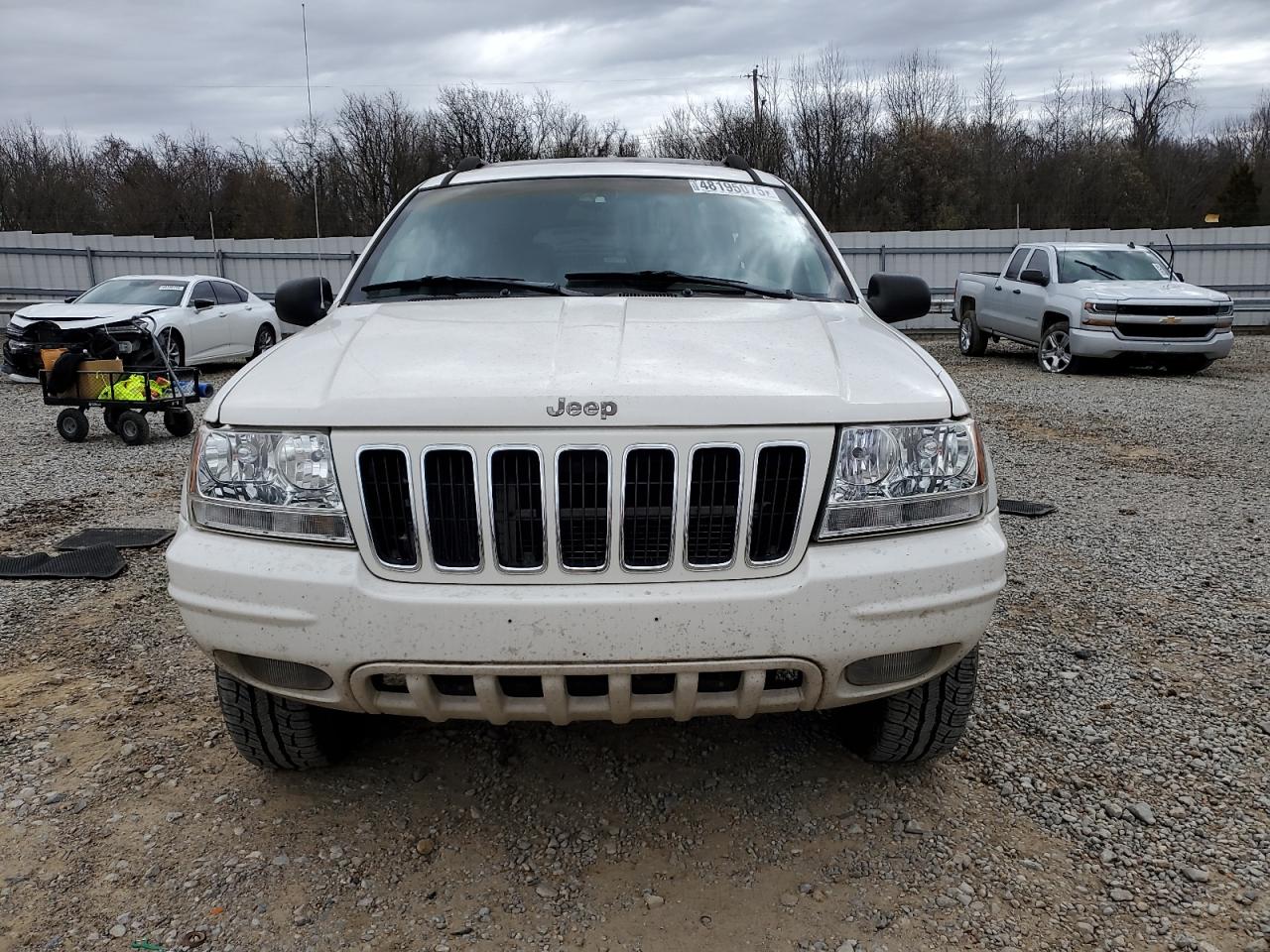 2002 Jeep Grand Cherokee VIN 1J8GX58N72C238459 Copart auction photo, side damage thumbnail 5