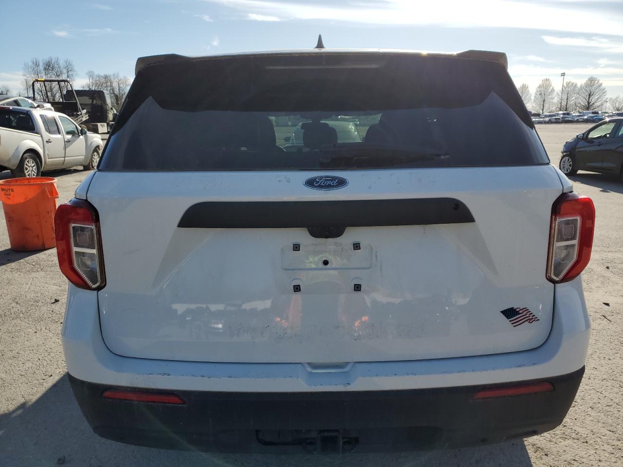 2022 Ford Explorer VIN 1FM5K8AB8NGC42480 Copart auction photo, front end damage thumbnail 6