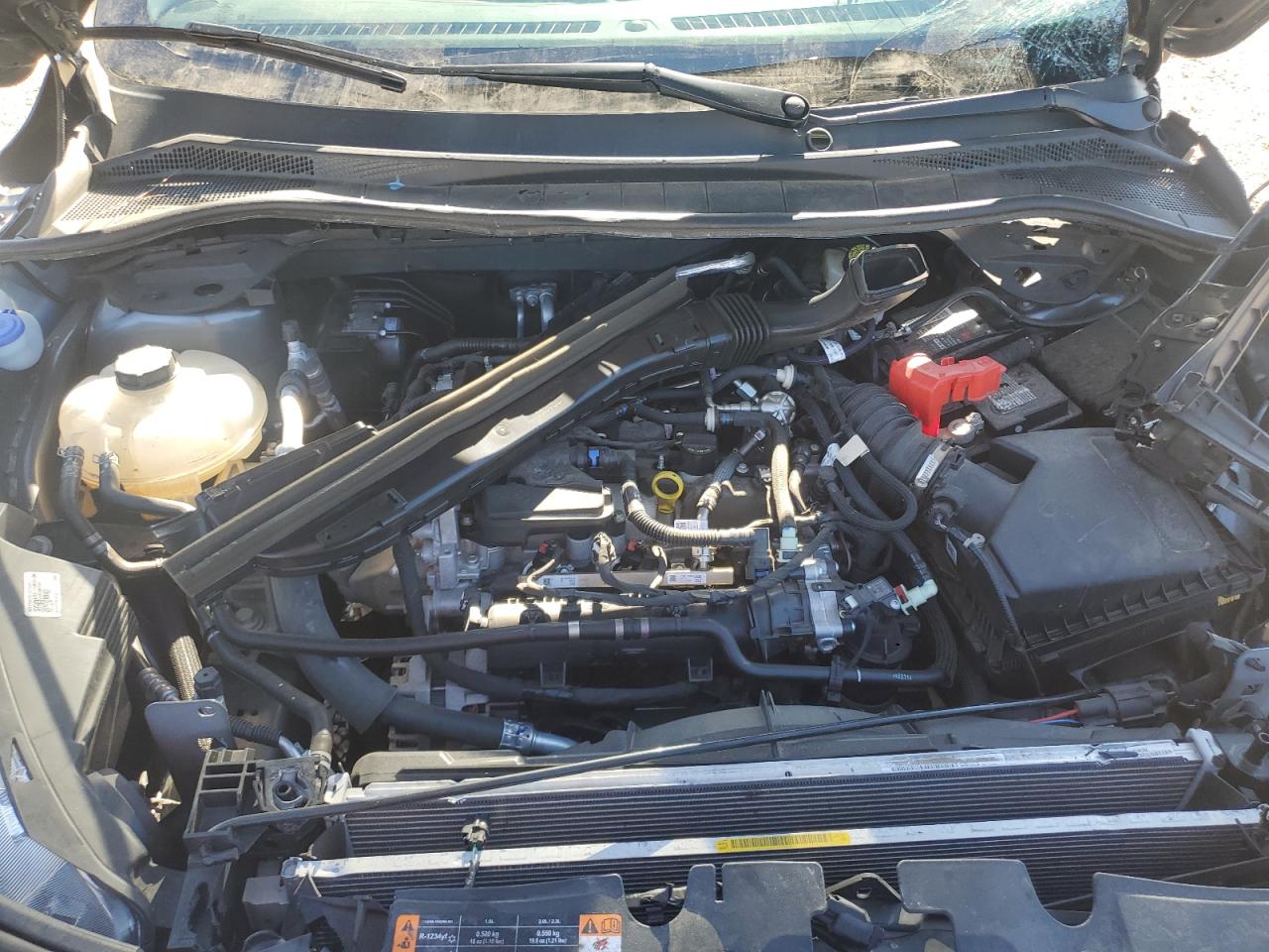 2022 Ford Escape VIN 1FMCU0F66NUA04739 Copart auction photo, front end / side damage thumbnail 12