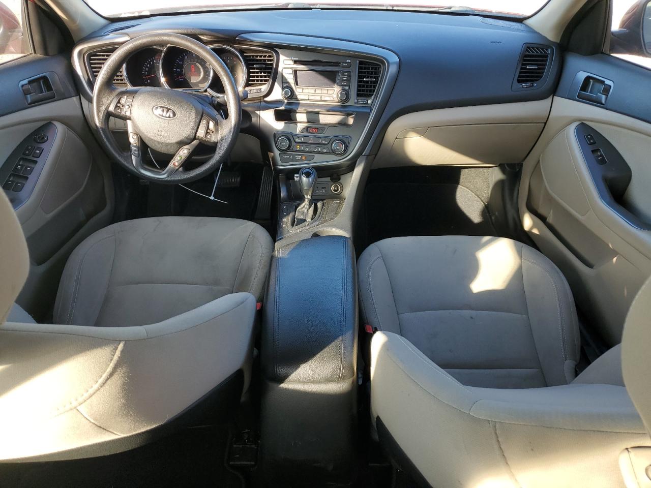 2013 KIA Optima VIN 5XXGM4A74DG136836 Copart auction photo, side / rear end damage thumbnail 8